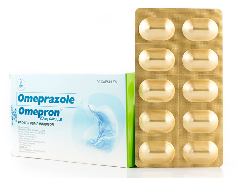 OMEPRON Omeprazole 20mg Capsule 1 s price in the Philippines